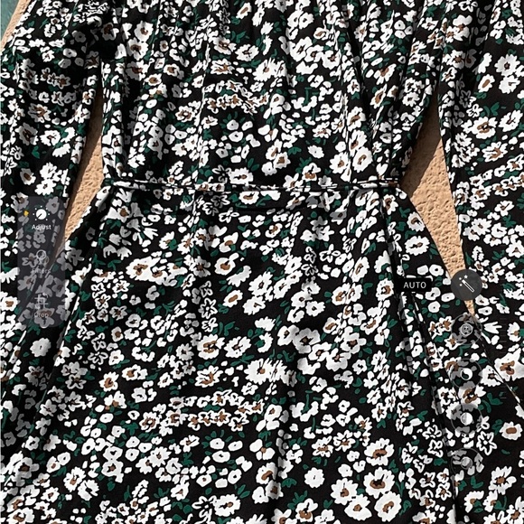 NWT Boden Easy Yoke Modal Midi Jersey Floral Dress Size 8 Petal Blossom Office - Picture 5 of 16
